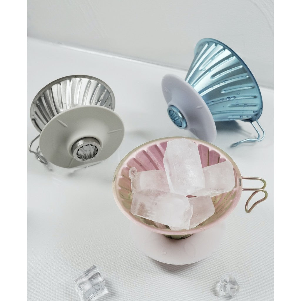 Hario V60 Titanium Dripper – Size 01 Titanium Blue | VDTI-01-TBU-CEX
