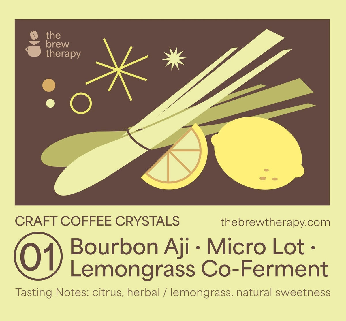 Colombia Bourbon Aji Coffee Crystals — Box of 6