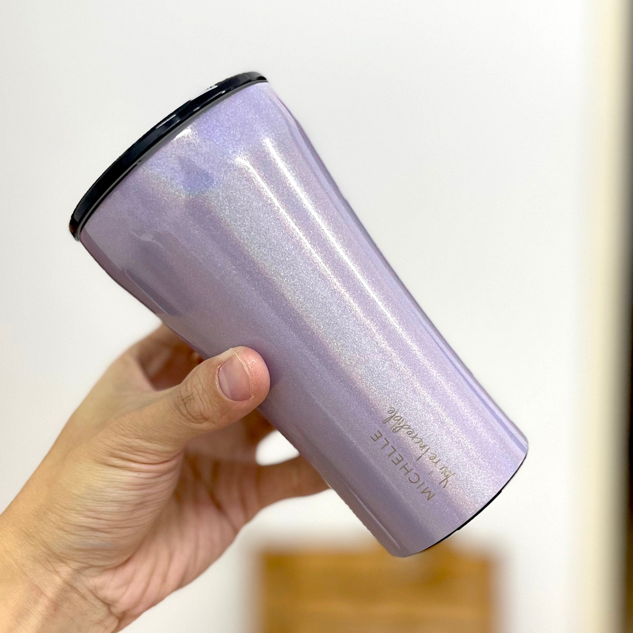 sttoke leakproof ceramic cup unicorn purple