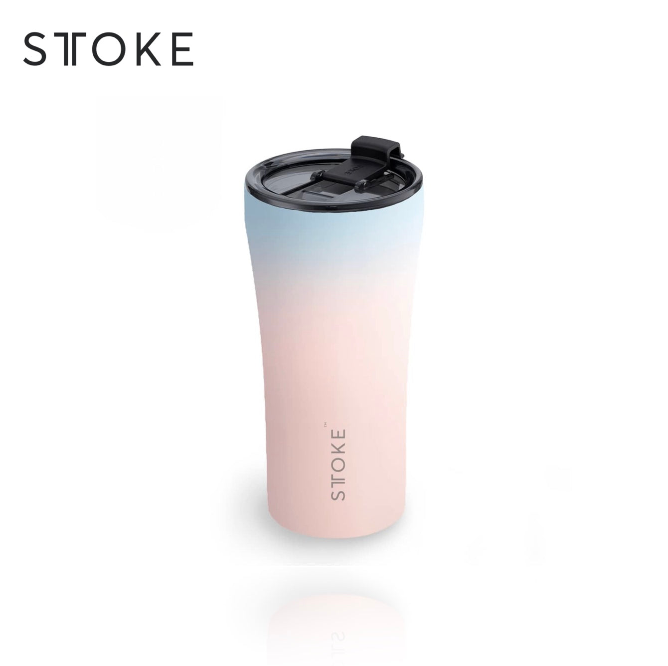 Sttoke leakproof cup sky blush